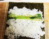 一苦労の山菜海苔巻き(^o^)作り方10写真