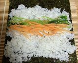 一苦労の山菜海苔巻き(^o^)作り方11写真