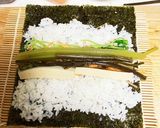一苦労の山菜海苔巻き(^o^)作り方13写真