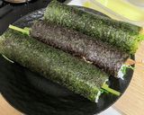 一苦労の山菜海苔巻き(^o^)作り方16写真