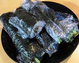 一苦労の山菜海苔巻き(^o^)作り方18写真