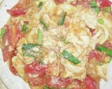 しるびー食堂!トマトと玉子の中華風炒め作り方19写真