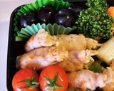 男子高校生弁当⑦ 2022/04/19作り方4写真