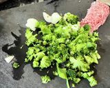 ブロッコリーと挽肉のマヨ醤油炒飯作り方3写真