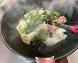 ブロッコリーと挽肉のマヨ醤油炒飯作り方4写真