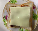 焼き鳥缶で簡単☆チーズダッカルビトースト作り方4写真