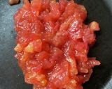 作り置きカレーにトマトちょい足し作り方1写真
