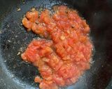 作り置きカレーにトマトちょい足し作り方2写真