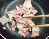 たけのこと豚バラの炒め煮作り方3写真