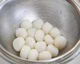 簡単★もちもち白玉の抹茶フルーツあんみつ作り方6写真