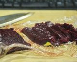 簡単：ニタリクジラの刺身作り方3写真