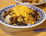 出汁が美味しい！たけのことがんもの煮物作り方15写真
