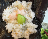 カニカマとゴロっと🦐海老の手毬寿司🍣作り方15写真