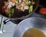 ヨウサマの減塩エビとイカの塩炒め作り方6写真
