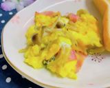 簡単♡しめじと卵とベーコンの炒めもの作り方10写真