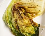 白菜ステーキ温玉のせ作り方3写真