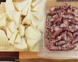 簡単☆ホタルイカと筍のにんにく醤油炒め作り方3写真
