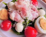 新玉ねぎとモツァレラチーズの生ハムマリネ作り方6写真
