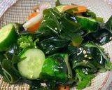 三陸産わかめときゅうりのさっぱり和え作り方7写真