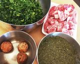 ペルシャ料理 本格ゴルメサブジ作り方6写真