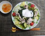 簡単!冷しゃぶサラダうどん作り方7写真