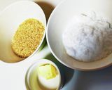 ペルシャ料理　材料3つ ソーハンアサリ作り方1写真