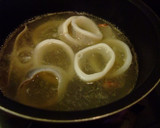 トマトと葱とイカのさっぱり煮作り方1写真
