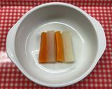 [保育園離乳食] スティック野菜作り方5写真