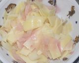 超かんたん　たけのこ姫皮とガリの和え物作り方2写真
