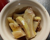 【たけのこの土佐煮活用】チーズアヒージョ作り方1写真
