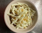 【たけのこの土佐煮活用】チーズアヒージョ作り方2写真