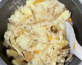 簡単美味しい！筍となめ茸の炊き込みご飯作り方3写真