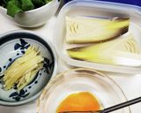 茹でたて筍で☆姫皮のおさしみ♪黄身酢あん作り方6写真