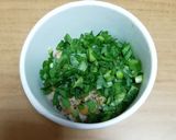 ニラ納豆オリーブオイル掛け作り方1写真