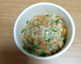 ニラ納豆オリーブオイル掛け作り方2写真