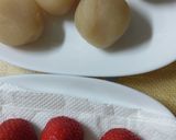 レンチンで簡単あまおうのいちご大福作り方2写真