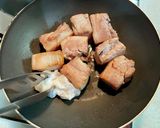 豚バラ肉と筍の甘辛煮作り方3写真