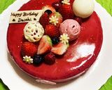 Mixベリームースのグラサージュケーキ♡作り方16写真