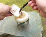 玉ねぎの器で作るオニオンスープ作り方4写真