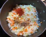 Lentil tomato soup作り方5写真