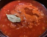 Lentil tomato soup作り方8写真