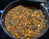 Lentil tomato soup作り方12写真