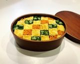 のっけ弁当2022.04.21市松模様作り方1写真