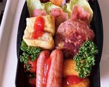 男子高校生弁当⑨ 2022/04/21作り方3写真