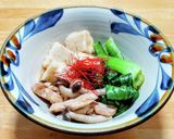 鶏肉とチンゲン菜とハンペンの中華あんかけ作り方8写真