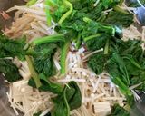 卵と野菜でお好み焼き風作り方2写真