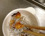 鶏皮しらす和え作り方4写真