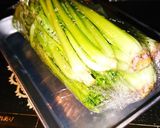 豚とホウレン草の胡麻和え作り方1写真
