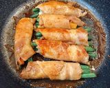 銀鮭と野菜の肉巻き弁当 22/4.20作り方2写真