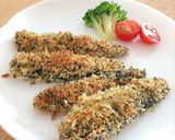 いわしのカリカリパン粉焼き作り方8写真